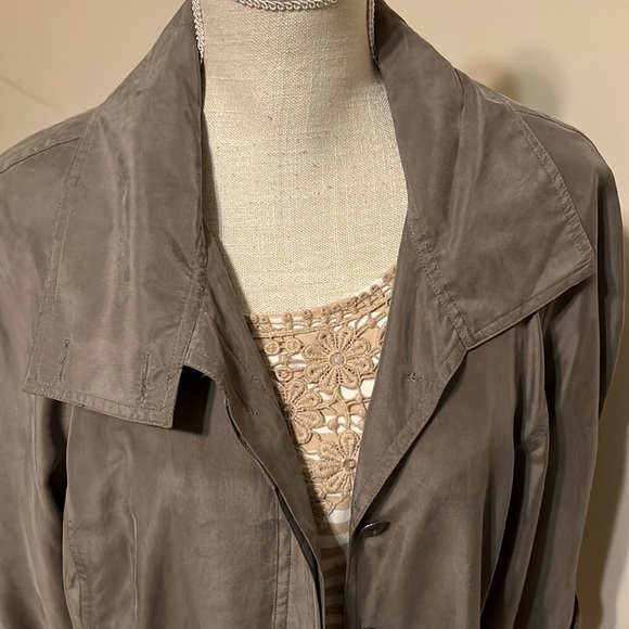 Chicos jacket, dark olive, sz 3 - Picture 2 of 8